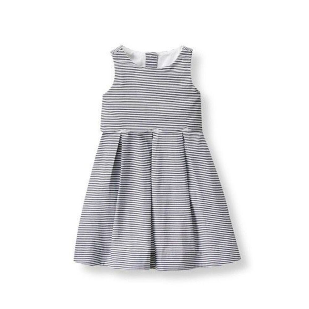 Janie and Jack Striped Nautical Santorini Sunset Dress Size 3-6M Baby Girl